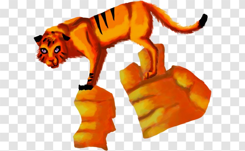 Tiger Big Cat Cougar Claw Transparent PNG