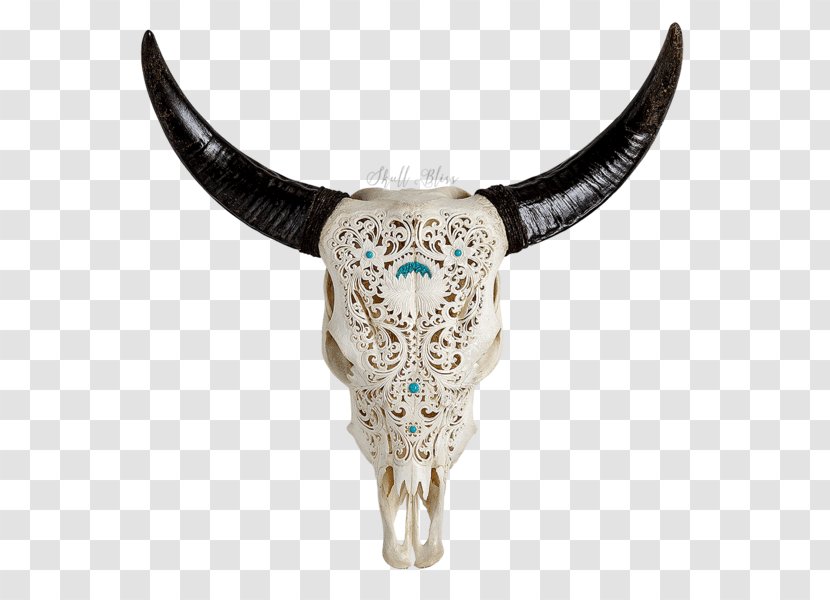 Cow Skull Tribal Cattle XL Horns Transparent PNG