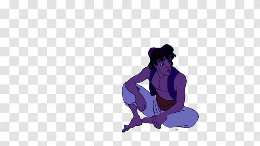 Cartoon Silhouette Homo Sapiens Shoe - Neck - Disney-aladdin Transparent PNG
