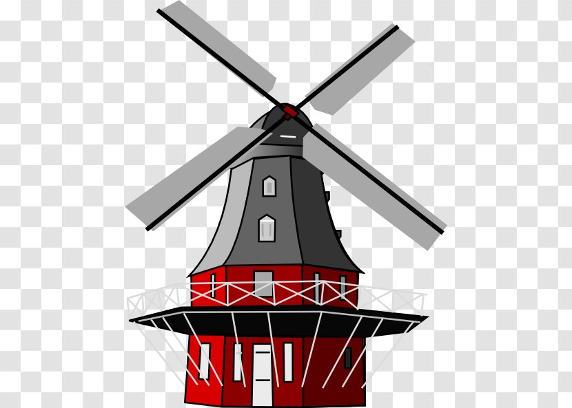 Netherlands Cross Mill Windmill Clip Art - Flag Of The - Pictures Images Transparent PNG