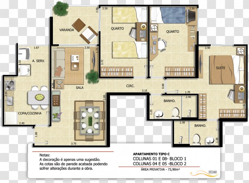 Floor Plan Residential Area Property - Schematic - Design Transparent PNG