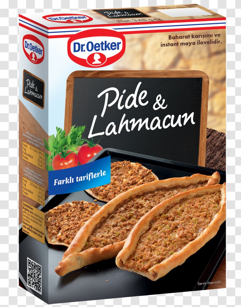 Lahmajoun Pizza Pide Turkish Cuisine Dr. Oetker - Flour Transparent PNG