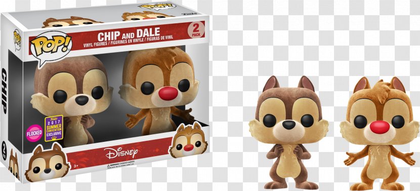 Chip 'n Dale Rescue Rangers 2 San Diego Comic-Con 'n' Funko Chipmunk - Stuffed Toy Transparent PNG