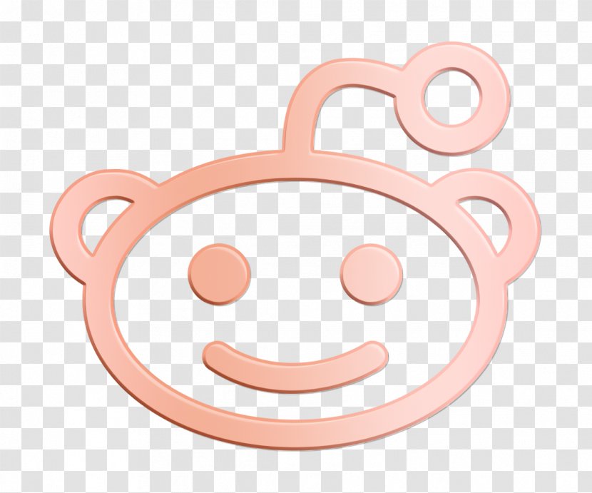 Network Icon Read Reddit - Smile Nose Transparent PNG
