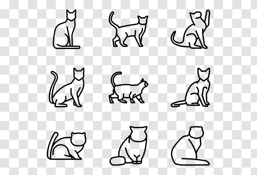 Cat Clip Art - Human Behavior - Cats Vector Transparent PNG
