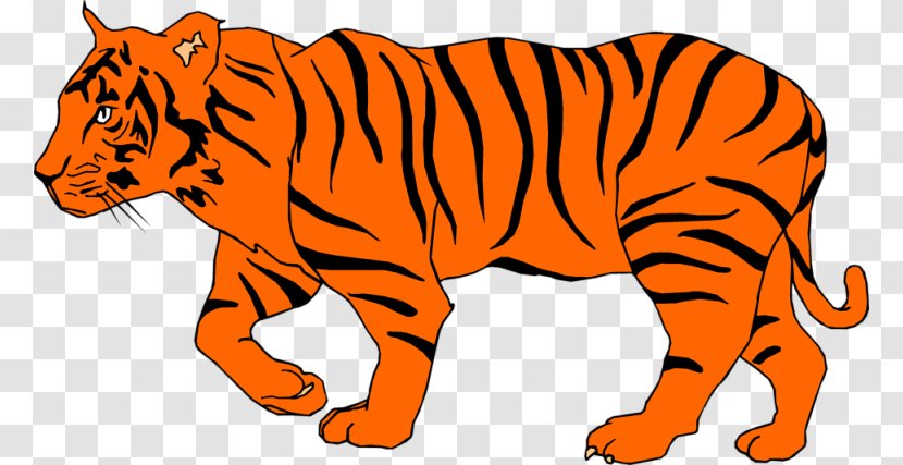 Desktop Wallpaper Bengal Tiger Clip Art - Carnivoran - Animals Jungle Transparent PNG