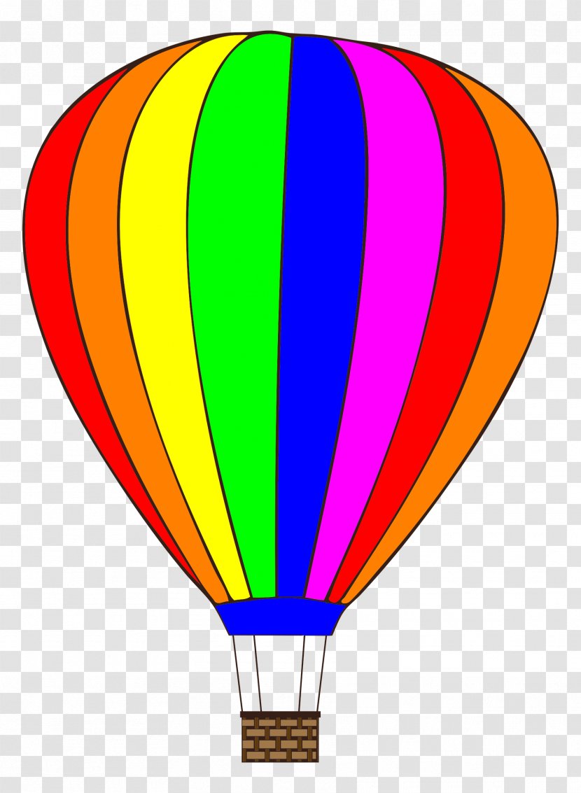 Hot Air Balloon Clip Art - Watercolor Transparent PNG