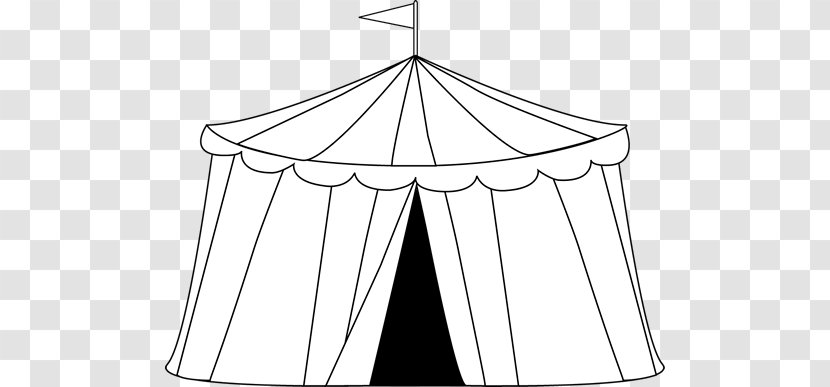 Circus Tent Line Art Clip - Ringmaster - Outline Cliparts Transparent PNG