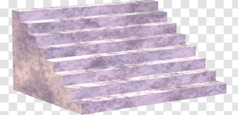 Stairs Clip Art - Purple - White Stair Transparent PNG