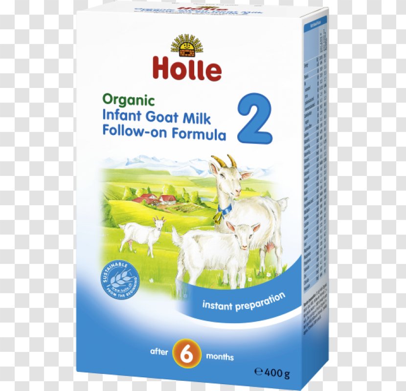 Goat Milk Baby Formula Organic Food Holle Transparent PNG
