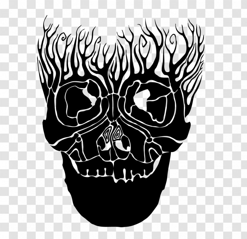 Skull Visual Arts Bone - Character - Maska Transparent PNG