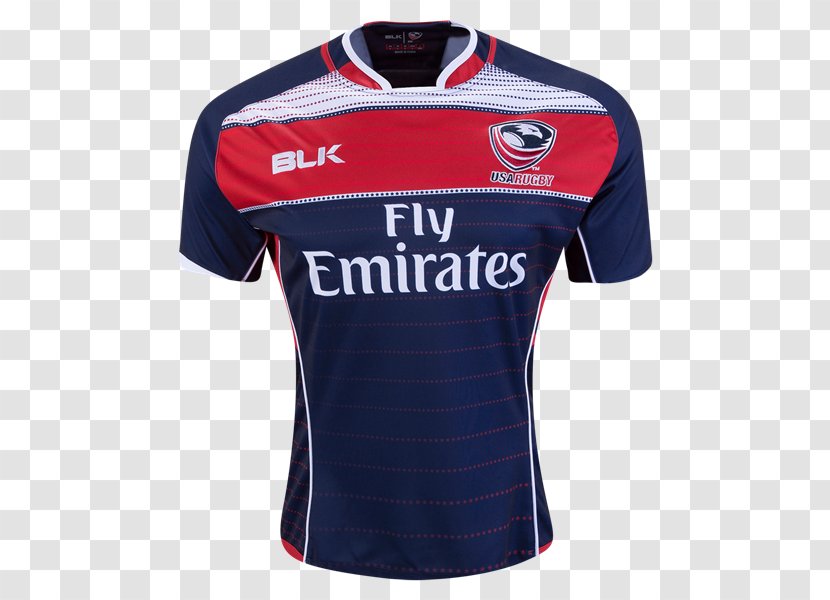 USA Sevens United States Rugby Shirt Jersey - Usa Transparent PNG