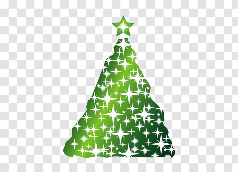 Christmas Tree - Green - Star Of Bethlehem Transparent PNG
