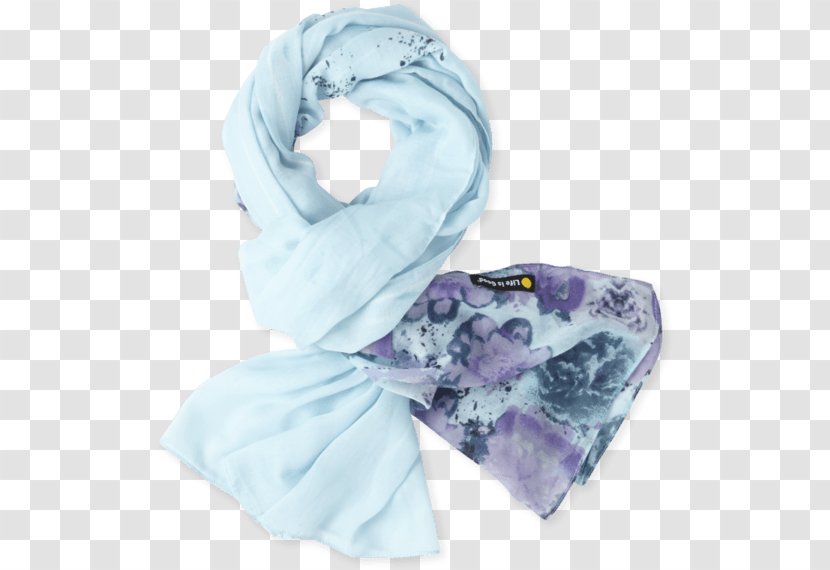 Scarf Lilac Stole - Purple Transparent PNG