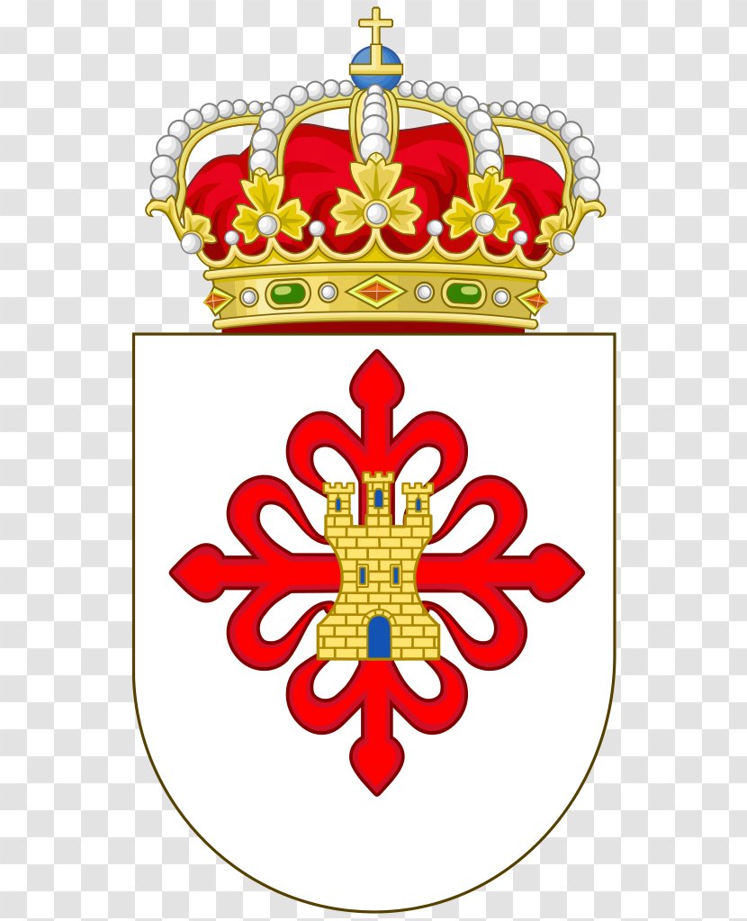 Coat Of Arms Spain Crest The Community Madrid - Cross Burgundy Transparent PNG