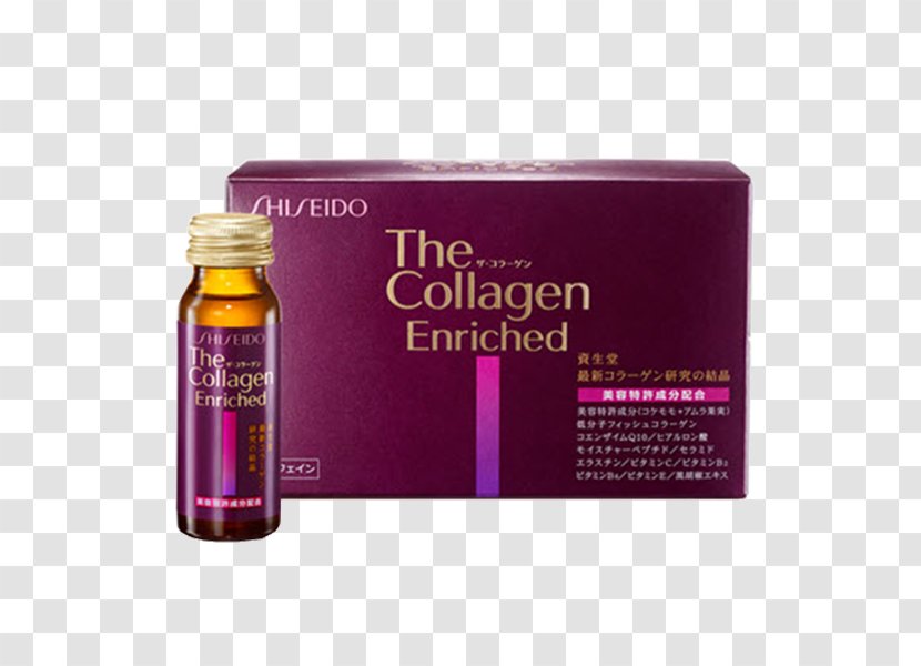 Shiseido Beauty Academy Collagen Dietary Supplement Drink Transparent PNG