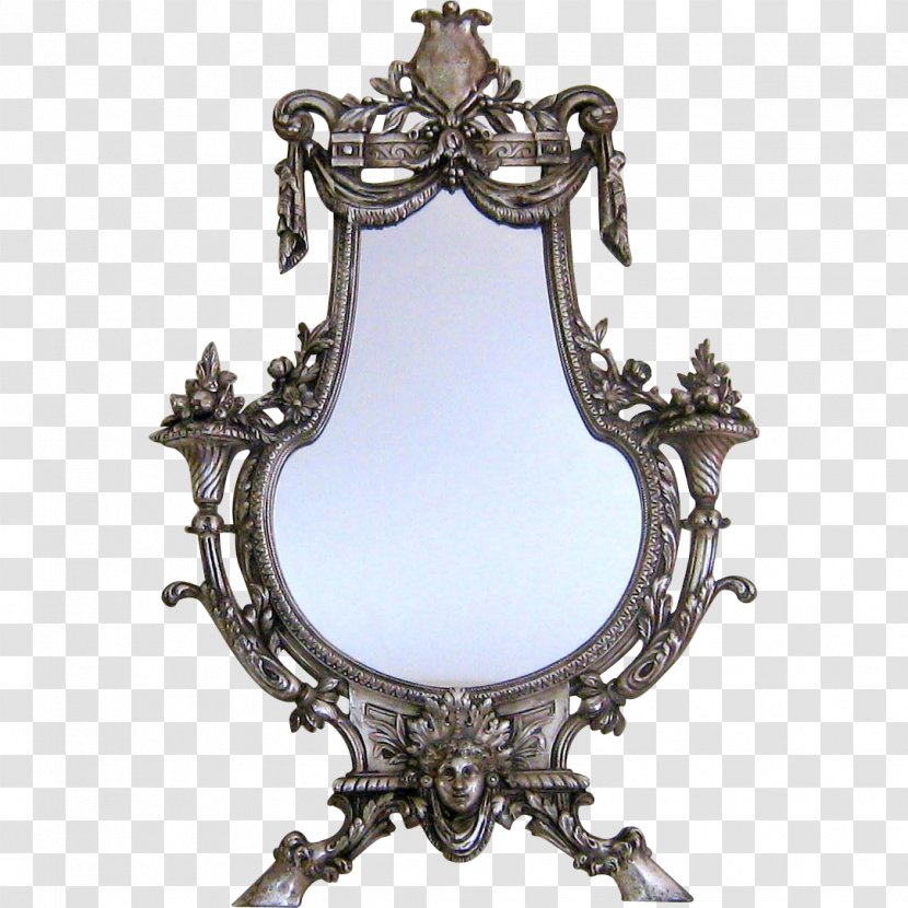 Mirror Image Vanity Victorian Era - Antique Transparent PNG