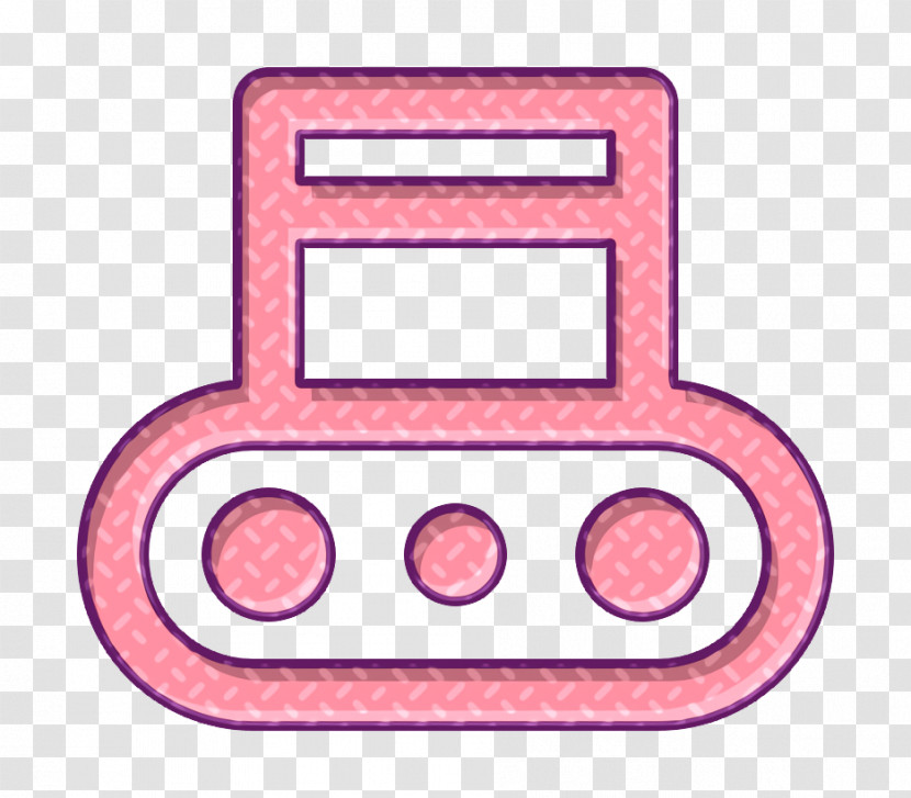 Manufacturing Icon Conveyor Icon Transparent PNG