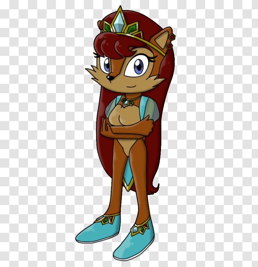 Princess Sally Acorn Sonic The Hedgehog Alicia Drawing - Tail Transparent PNG