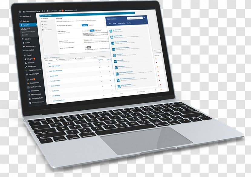 Laptop Huawei MateBook X Mac Book Pro - Technology - Software Suite Transparent PNG