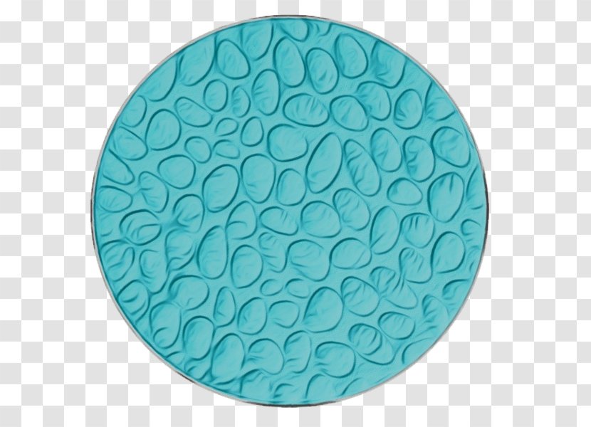 Aqua - Turquoise - Tableware Plate Transparent PNG