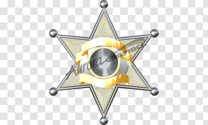 Star Symbol - Yellow - Emblem Metal Transparent PNG