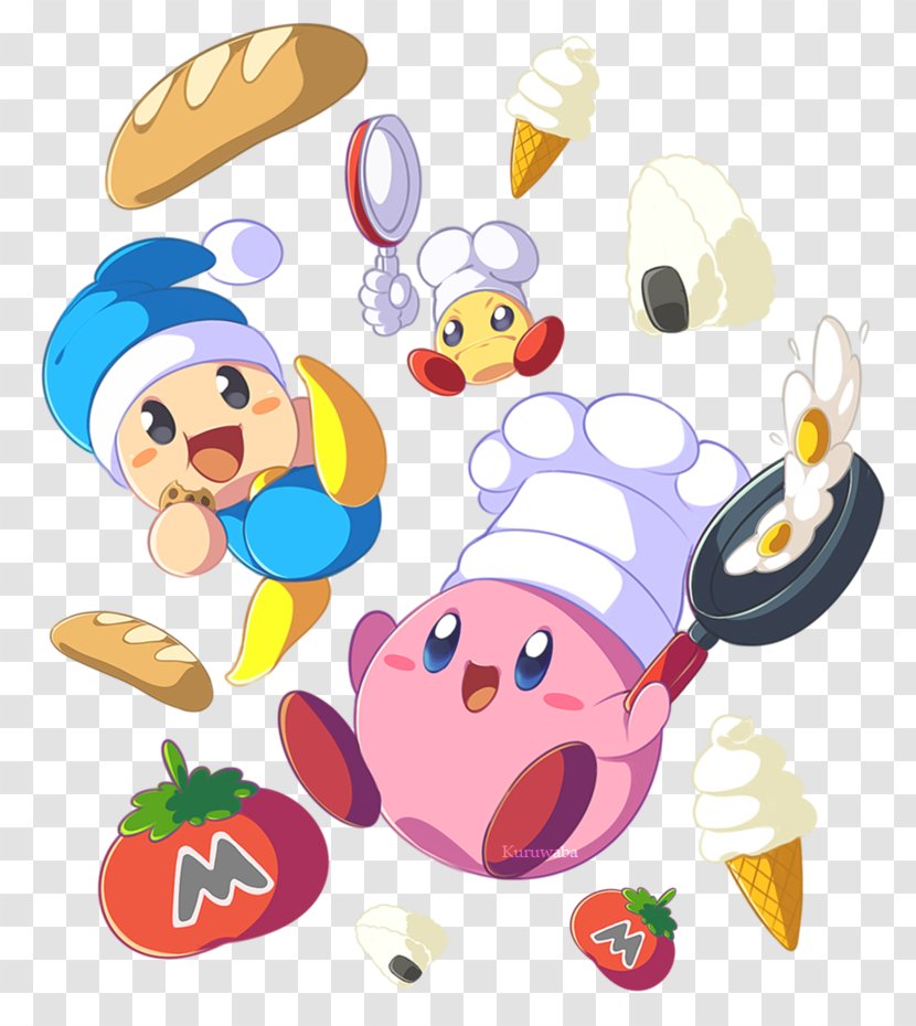 Kirby Super Star Ultra Kirby: Planet Robobot Meta Knight Nightmare In Dream Land - Legend Of Zelda - Food Shading Transparent PNG