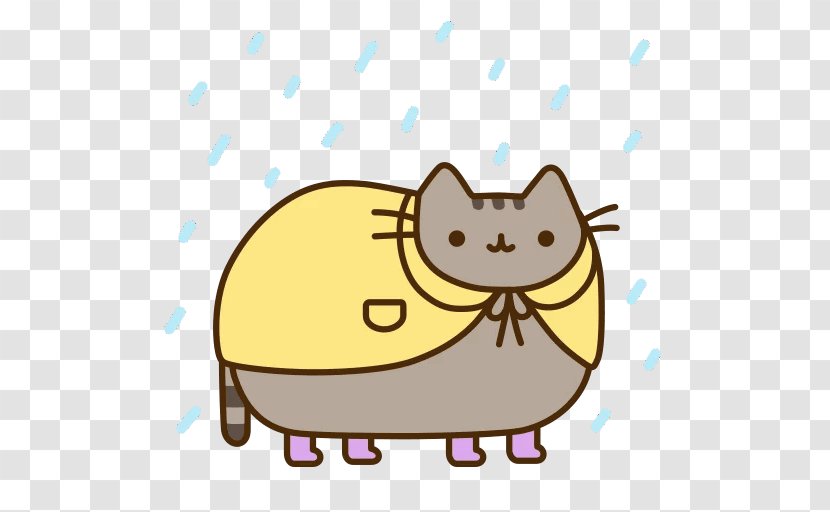 Pusheen Grumpy Cat Shower Kitten - Tail Transparent PNG