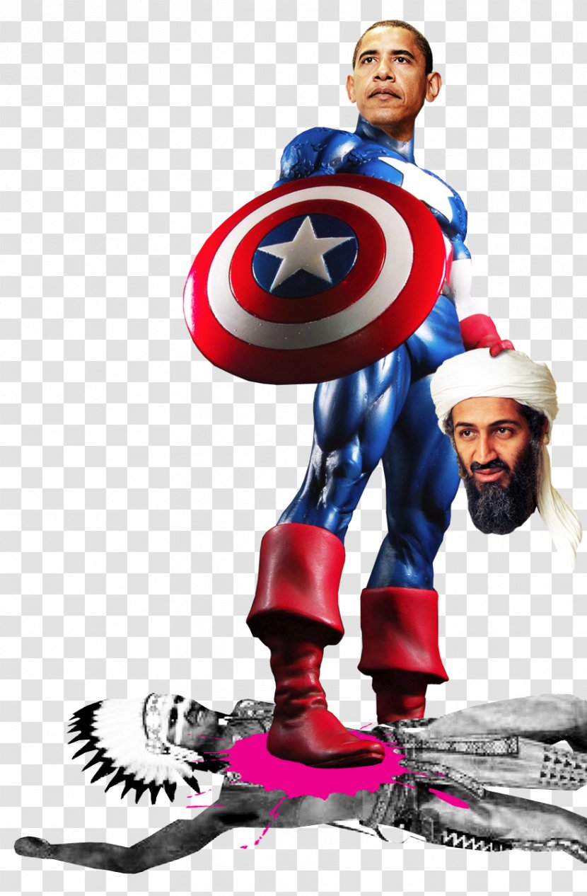 Osama Bin Laden Captain America Cartoon Muslim Brotherhood - Islam Transparent PNG
