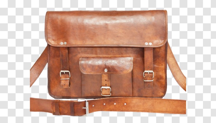 Messenger Bags Satchel Leather Cattle - Pocket - Luggage Vintage Transparent PNG