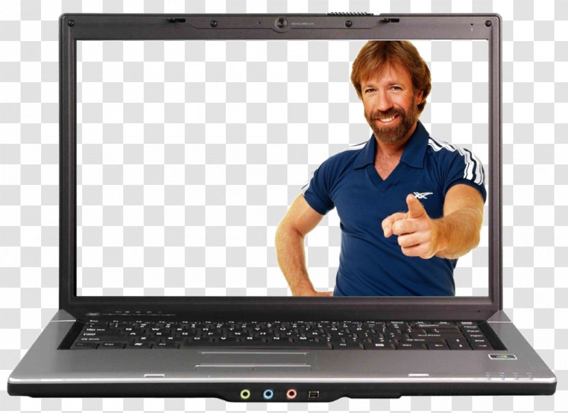 Laptop Dell Computer Monitors Technical Support - Software - Chuck Norris Transparent PNG