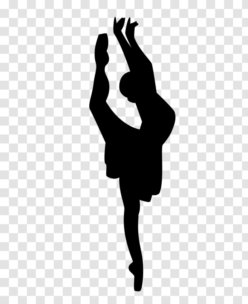 Ballet Dancer Silhouette - Watercolor Transparent PNG