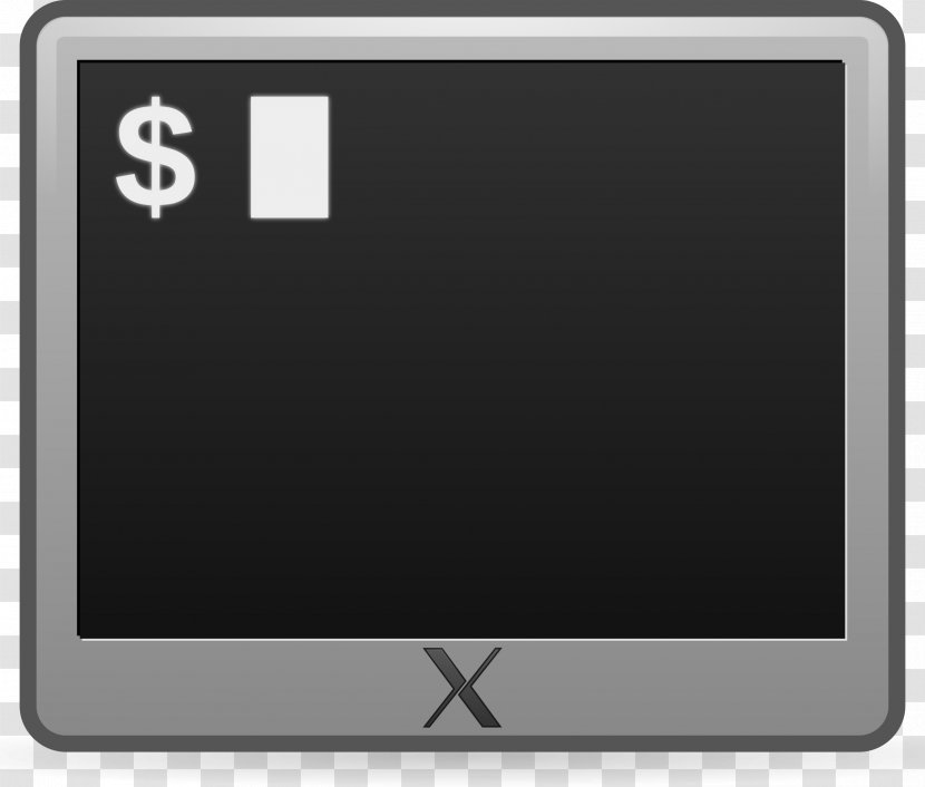 Computer Terminal Emulator Clip Art - Unixlike - Secure Shell Transparent PNG