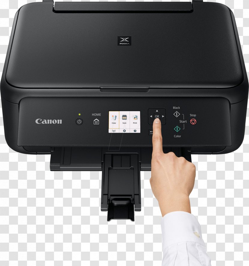 Multi-function Printer Inkjet Printing Canon PIXMA TS5150 / TS5151 - Watercolor - Printers Transparent PNG