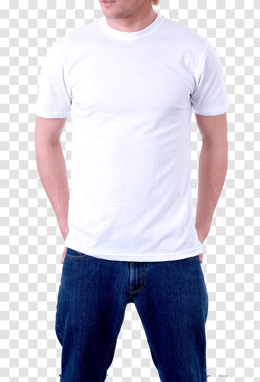 T-shirt Polo Shirt Blouse Sleeve - Pocket - White Image Transparent PNG