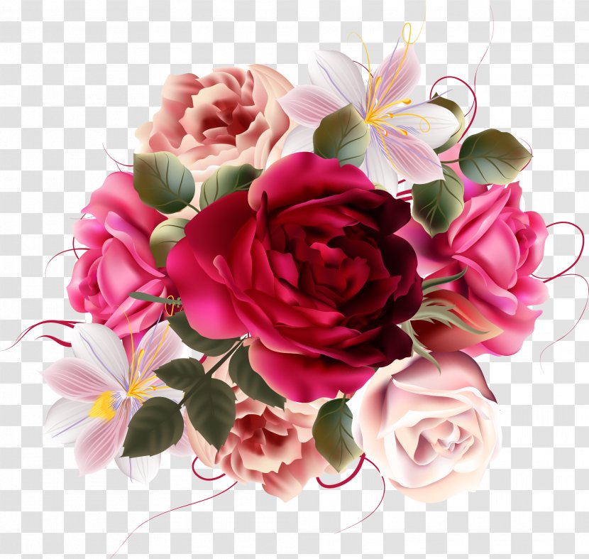 Roses - Flower Arranging - Cut Flowers Transparent PNG