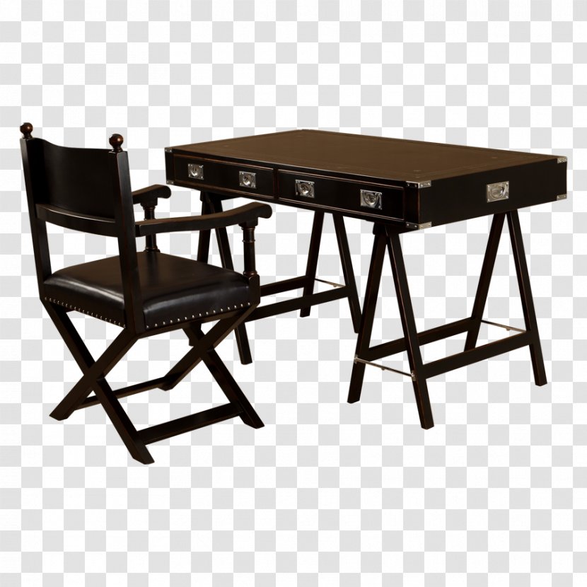 Table Desk Military R. E. H. Kennedy Furniture - Outdoor - Writing Transparent PNG