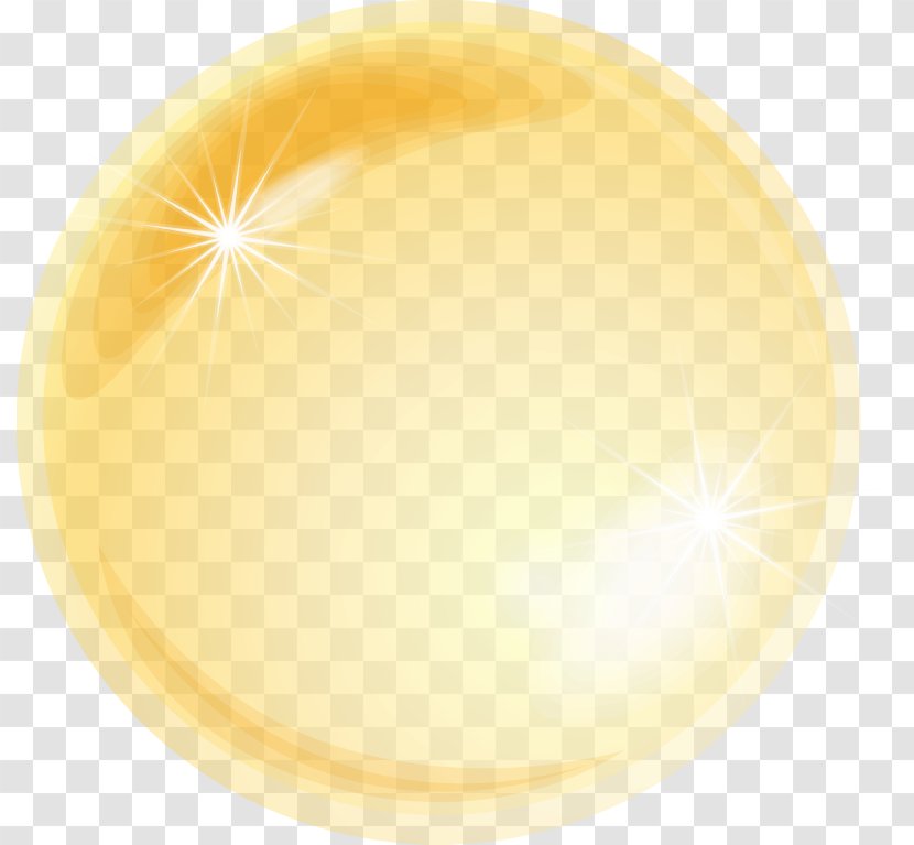 Sphere - Yellow - Design Transparent PNG