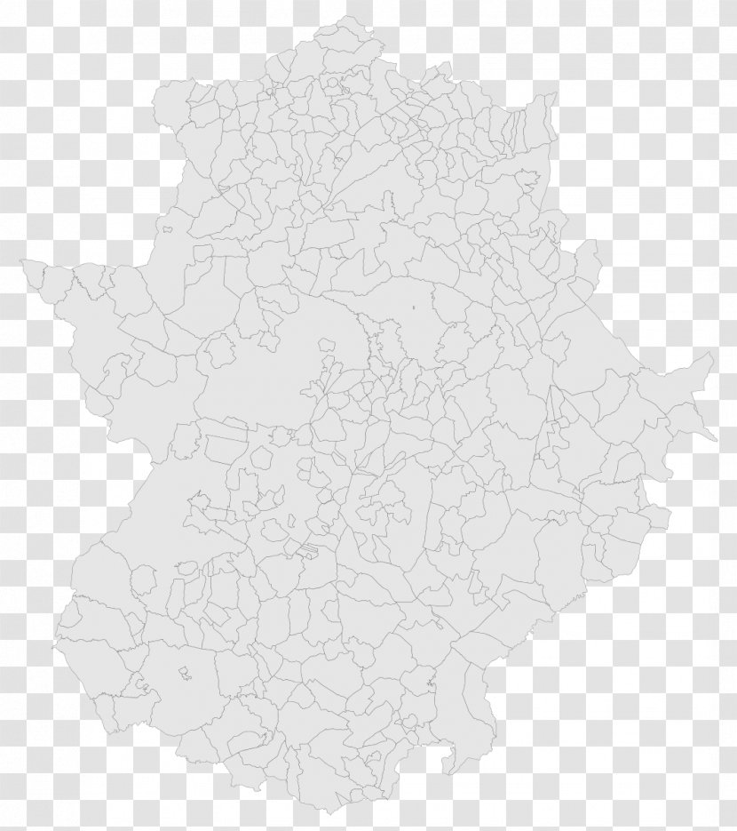 Talavera La Real Mapa De Extremadura Municipality Autonomous Communities Of Spain - Province Badajoz - Andalucia Transparent PNG