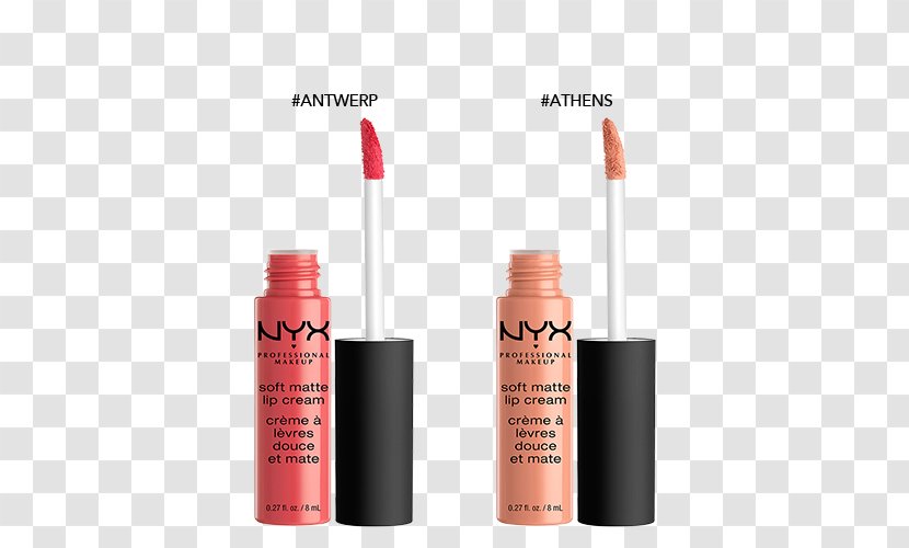 Lip Balm NYX Soft Matte Cream Cosmetics Lipstick - Mac Transparent PNG