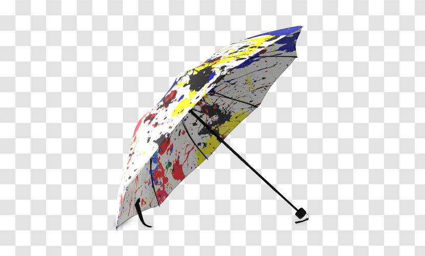 Umbrella - Fashion Accessory - Red Paint Splatter Transparent PNG