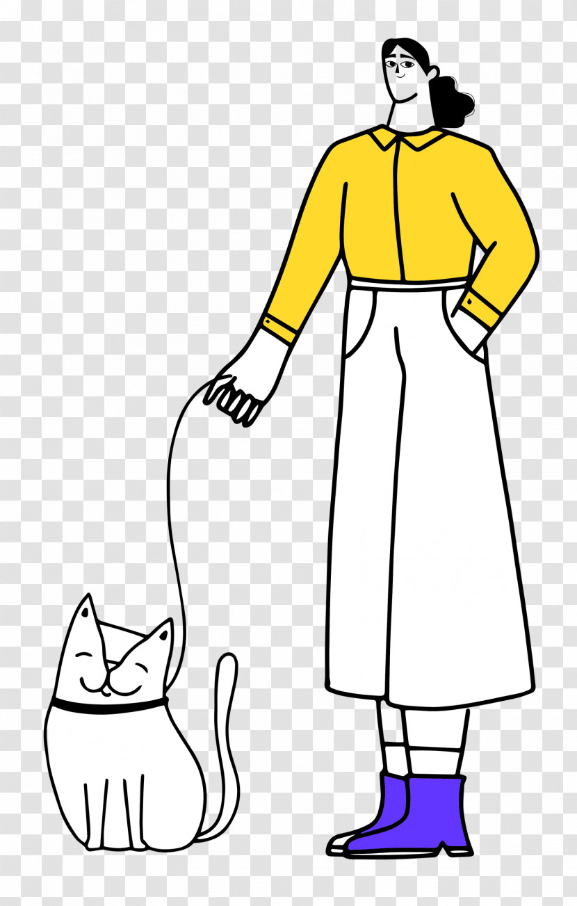 Walking The Cat Transparent PNG