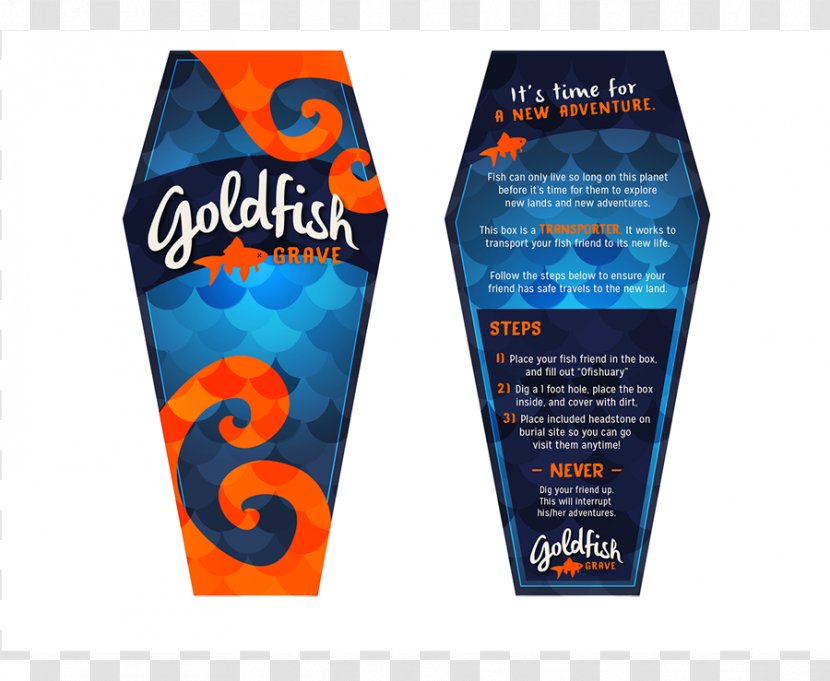 Goldfish Burial Coffin Grave Death Transparent PNG