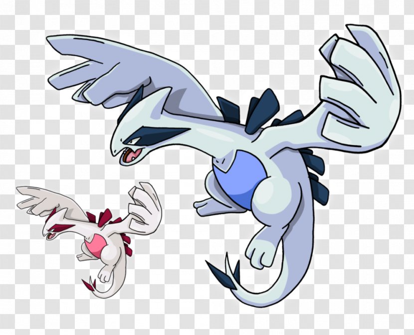 Pokémon Stadium 2 Lugia Art Illustration - Work Of - Pokemon Transparent PNG