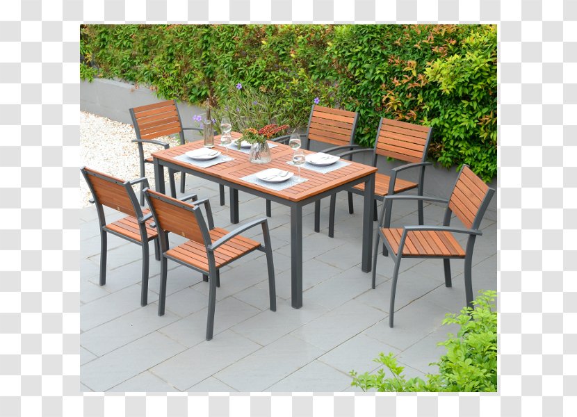 Table Chair Furniture Garden Patio - Outdoor Transparent PNG