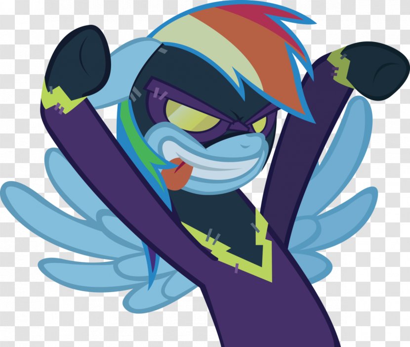 Rainbow Dash My Little Pony - Fictional Character - Night Transparent PNG