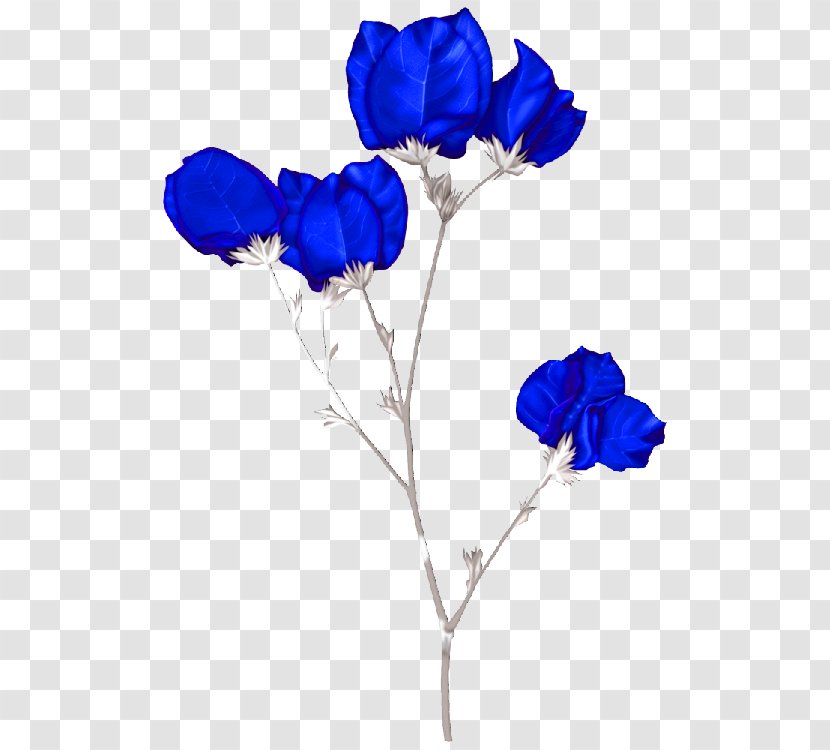 Flower - Garden Roses - Blue Fresh Bouquet Decoration Pattern Transparent PNG