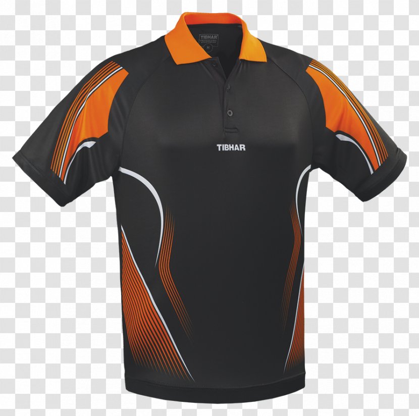 T-shirt Tibhar Ping Pong Polo Shirt Sport - T - Table Tennis Transparent PNG