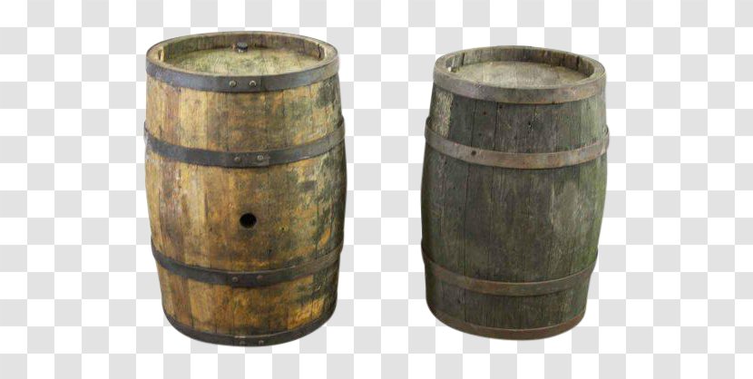 Barrel Wine Oak Bucket Olde Good Things - Antique Transparent PNG
