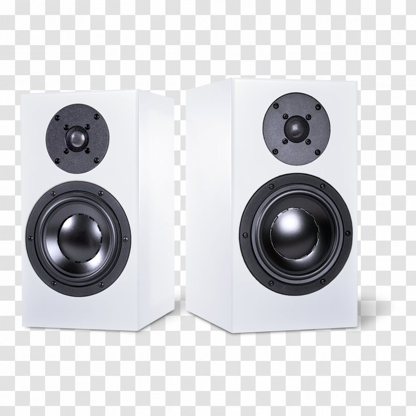 Computer Speakers Studio Monitor Sound Subwoofer Audio - Heart - White Satin Transparent PNG